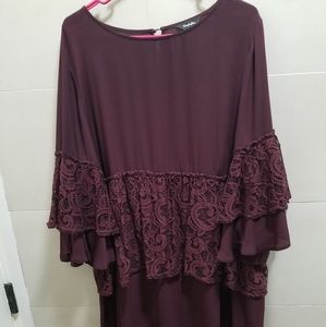 Maroon dress